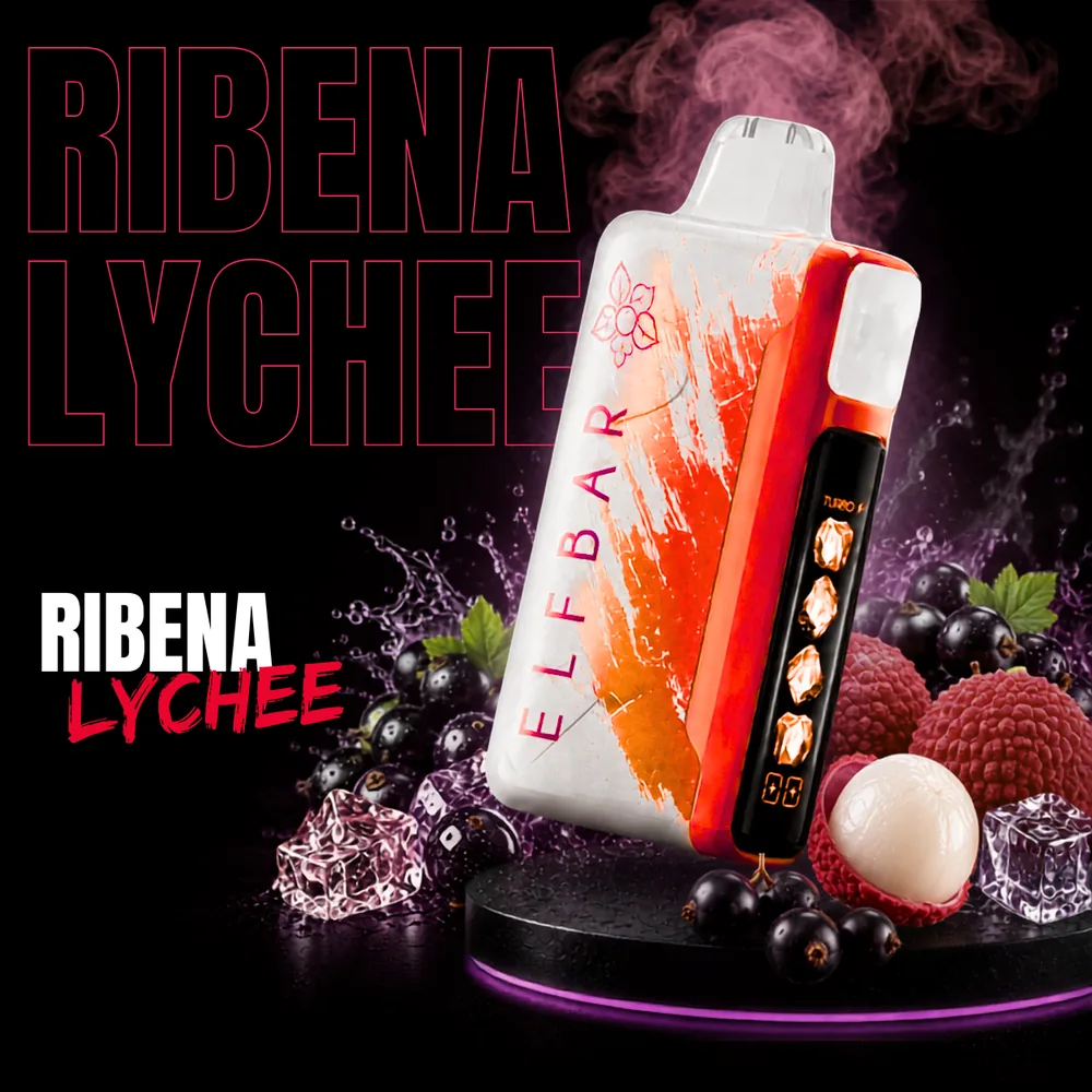 Elfbar ICE King 40K || RIBENA LYCHEE