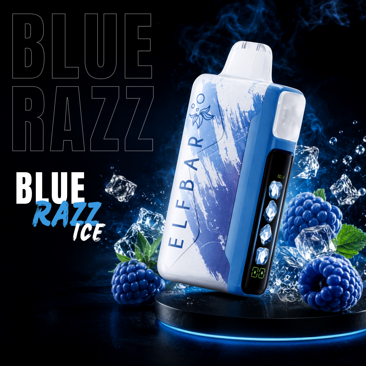 ELFBAR ICE KING 40K || BLUE RAZZ ICE