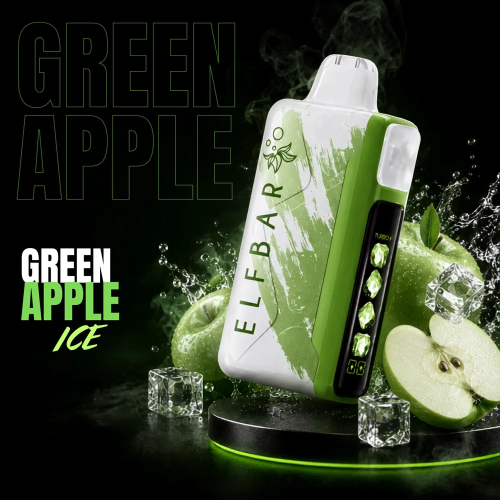 Elfbar ICE King 40K || GREEN APPLE ICE