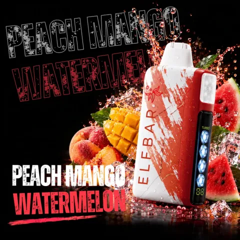 ELFBAR ICE King 40K || PEACH MANGO WATERMELON