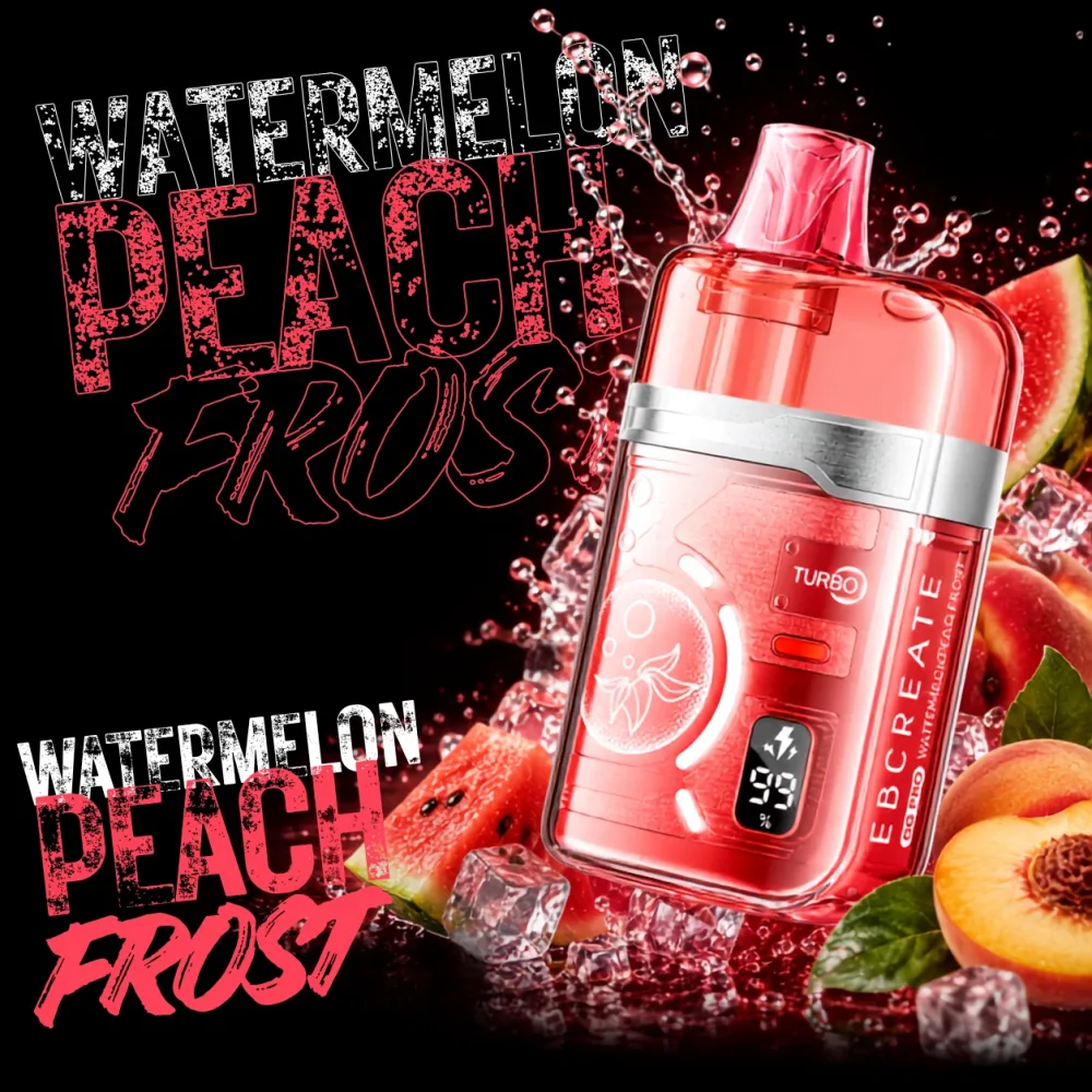 ELFBAR EBCREATE 40K || WATERMELON PEACH FROST