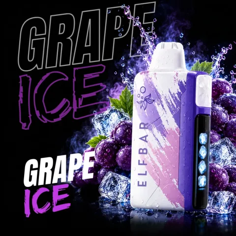 ELFBAR ICE King 40K || GRAPE ICE